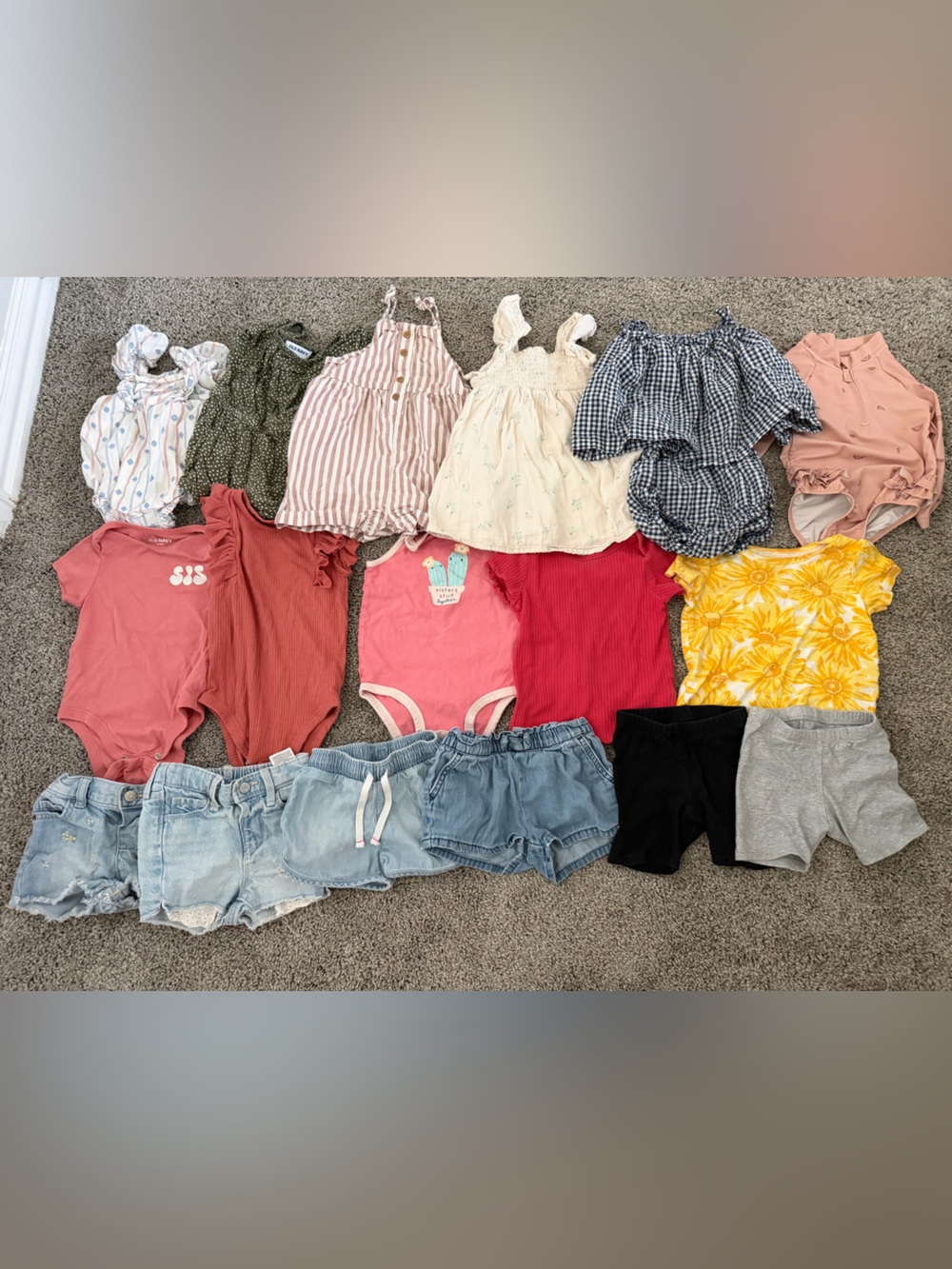 23-Piece 12-18 Month Girls’ Clothing Bundle